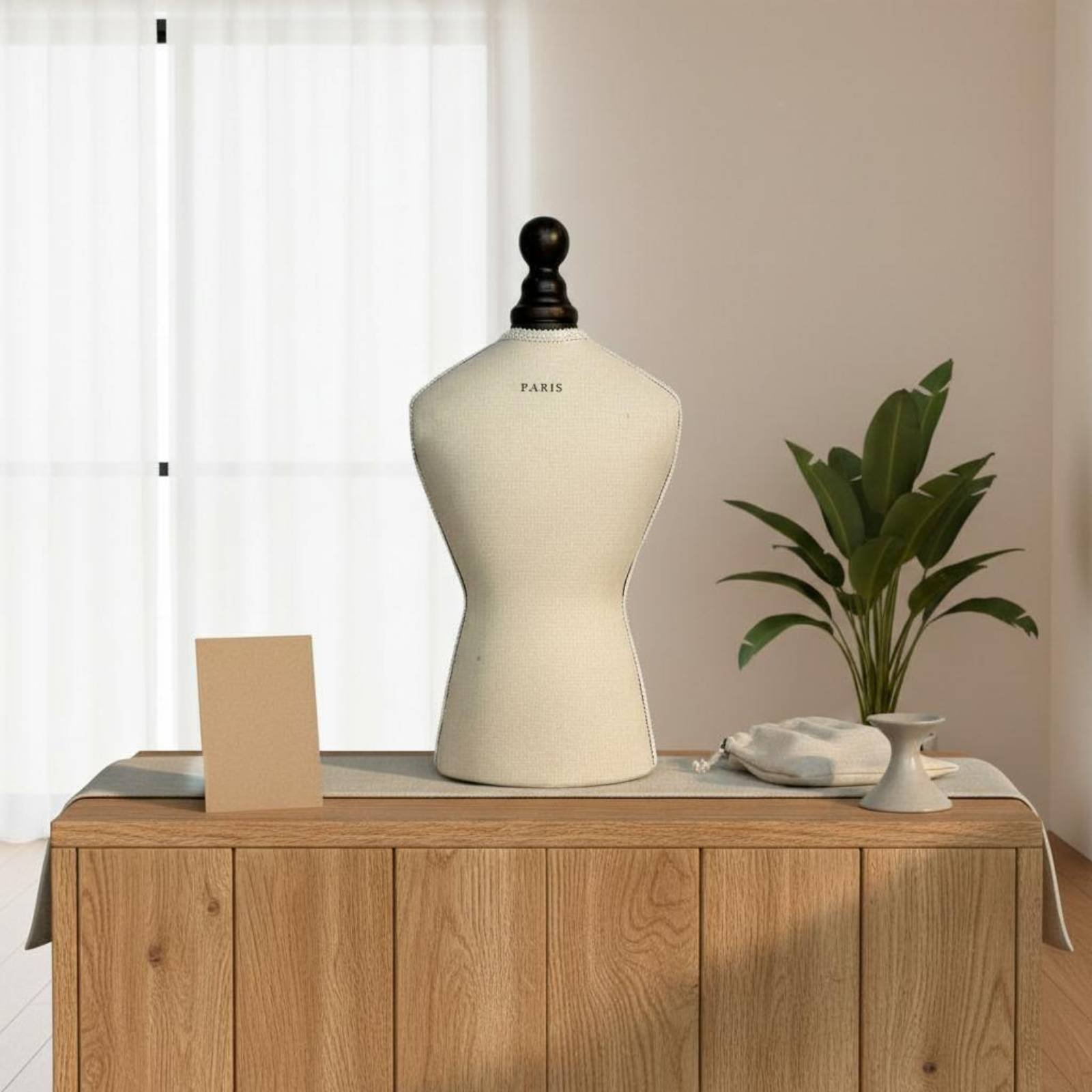 Dress Form Mannequin - Penyangga Kalung Meja, Manekin Pajangan Kalung,