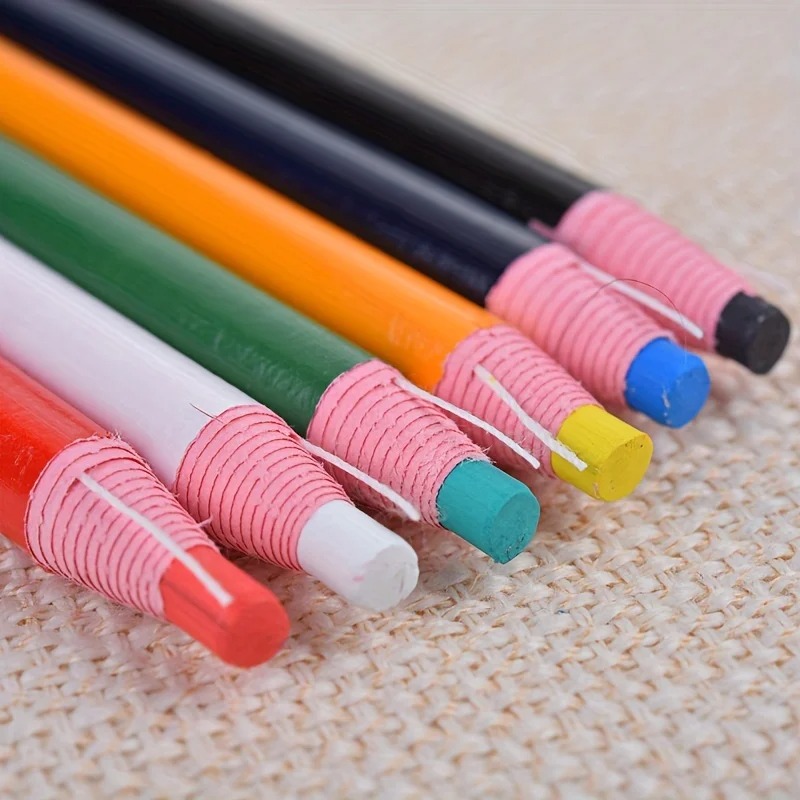 Tailor Chalk Marker - [5 Batang Pensil Jahit] Pensil Penanda