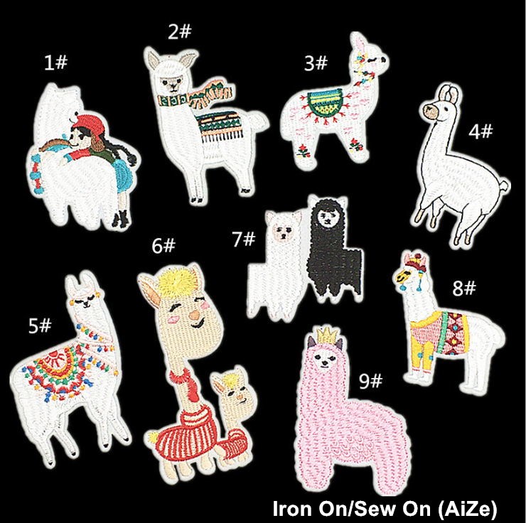 Sewing Id - 10 Buah Tambalan Hewan Bordir Besi
