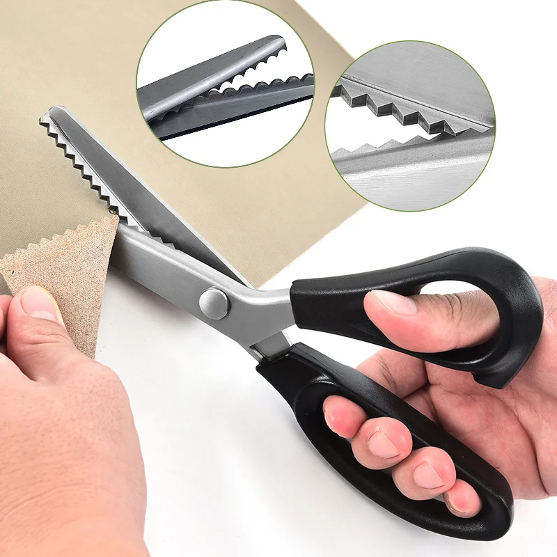 Pinking Shear Blade - 1 buah gunting pembuat gaun baja