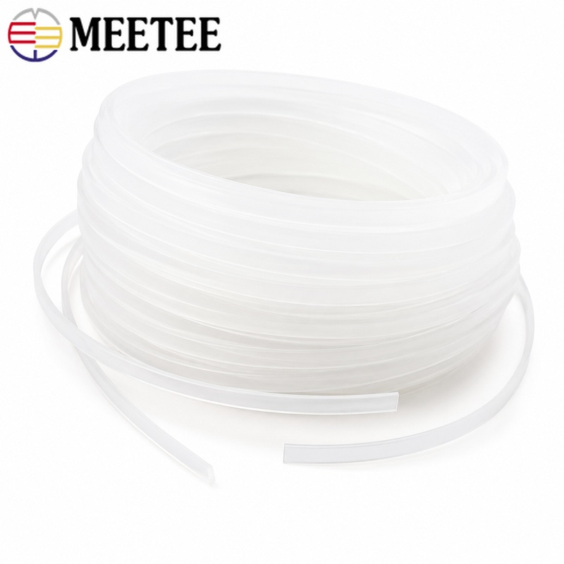 Textile Sewing Support - Meetee 10 Meter Plastik Poliester Transparan
