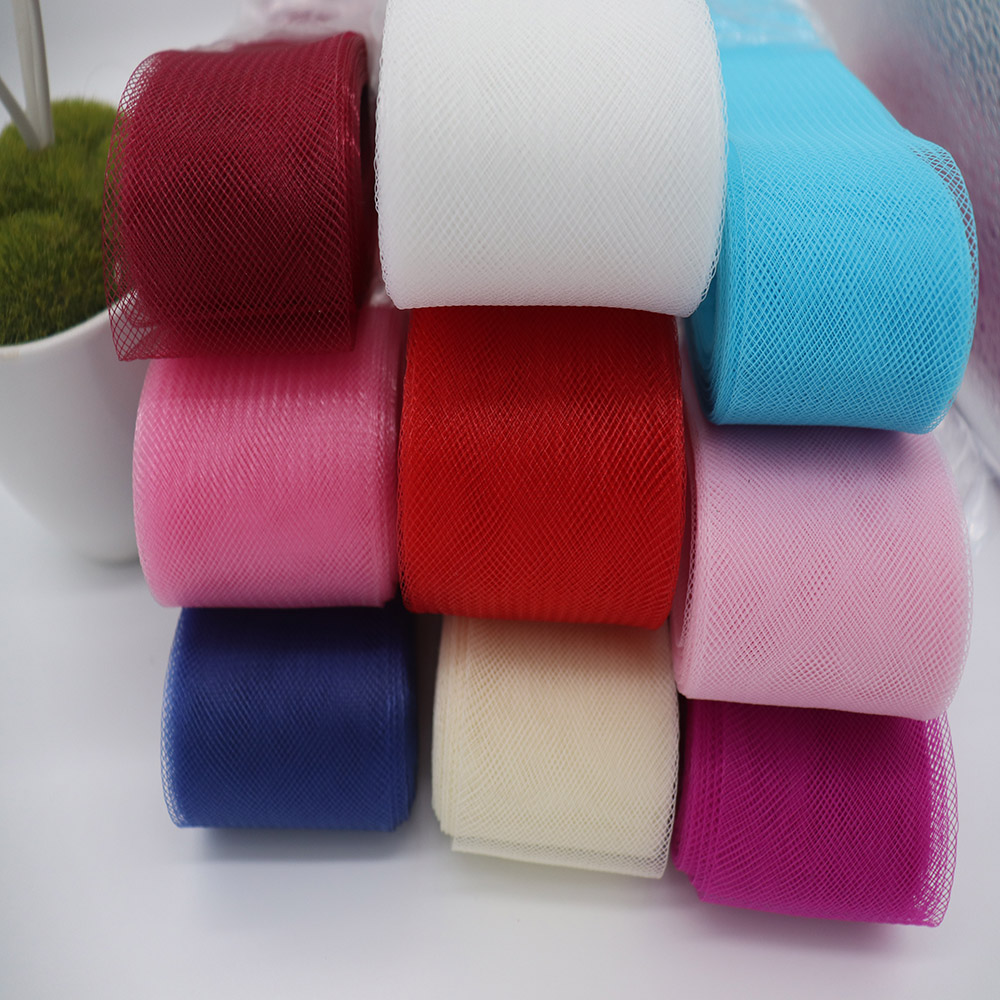 Pita Jaring Poliester Lembut,  - Sewing Fabric ulasan dan harga