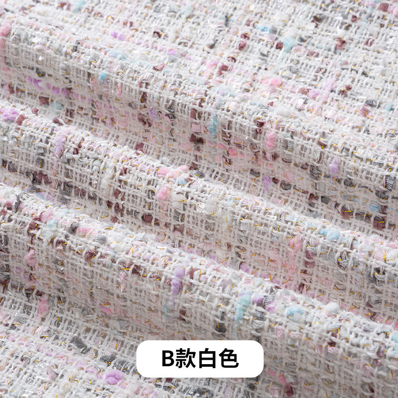 Tweed Kain Meteran untuk Mante - Sewing Tweed Fabric ulasan dan harga