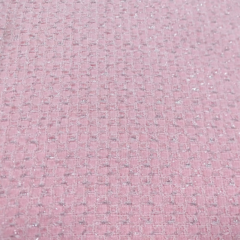 Kain Tweed Rajut Kecil Bermoti - Sewing Tweed Fabric ulasan dan harga