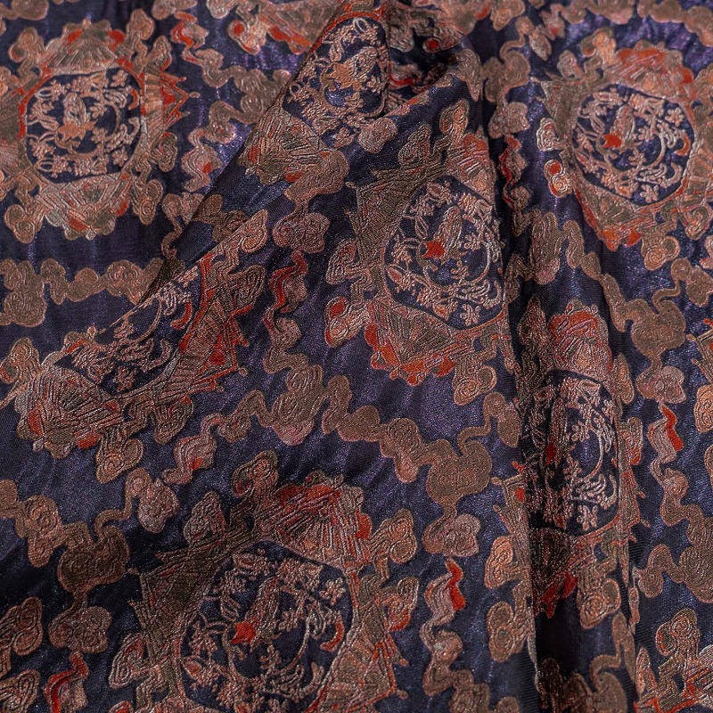 Kain Lurex Jacquard Bunga Rayo - Sewing Fabric ulasan dan harga