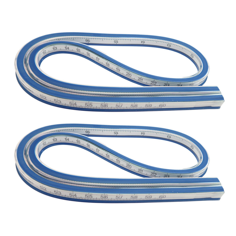 2Pcs Penggaris Lengkung Ular,  - Sewing Garments ulasan dan harga
