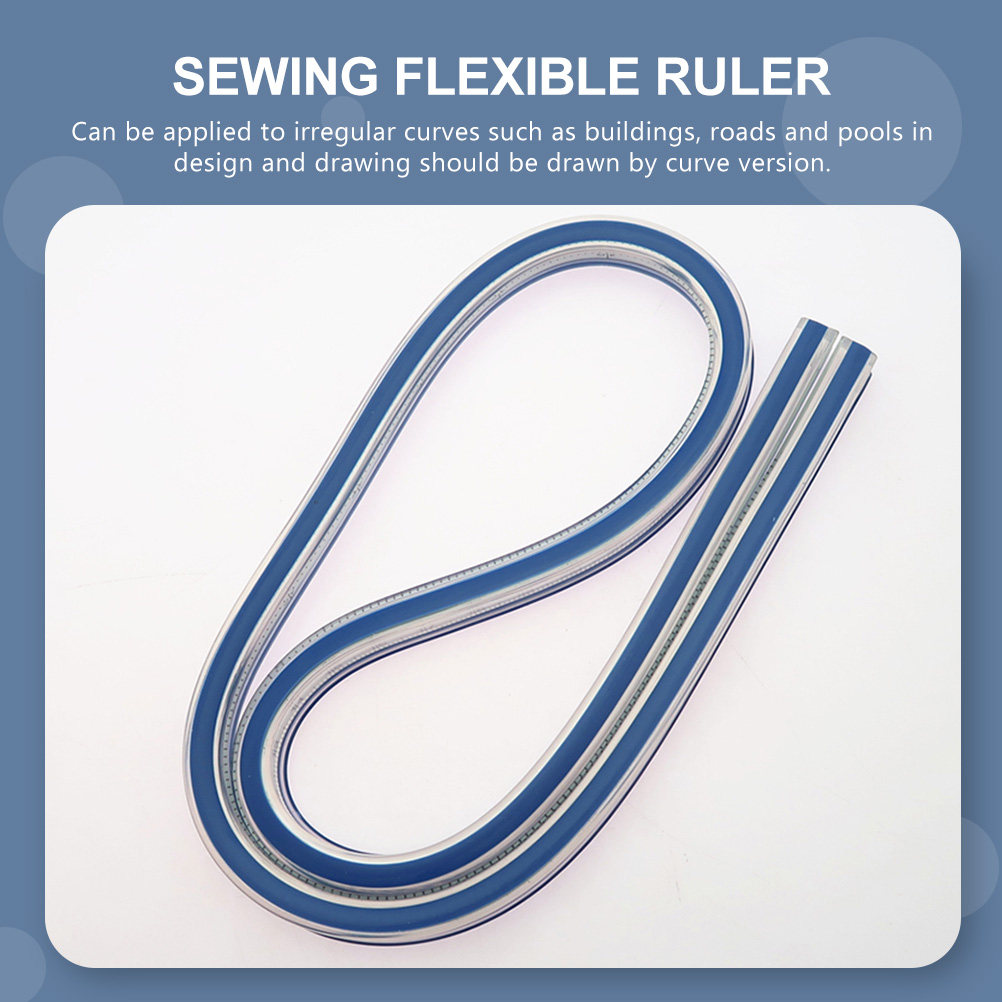 2Pcs Penggaris Lengkung Ular,  - Sewing Garments ulasan dan harga