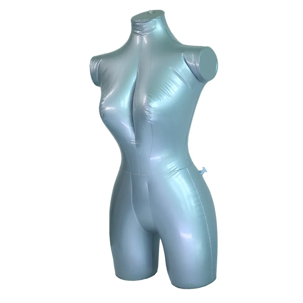 1 Buah Torso Wanita Tiup Manek - Dress Form Mannequin ulasan dan harga