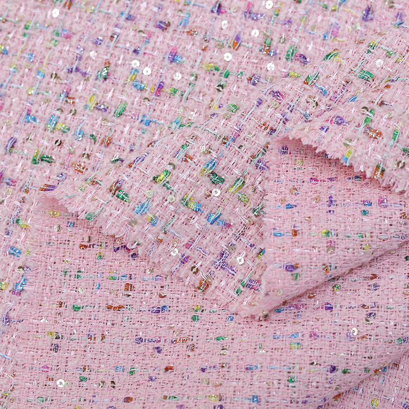 Kain Tweed Gaya Klasik 100*148 - Sewing Tweed Fabric ulasan dan harga