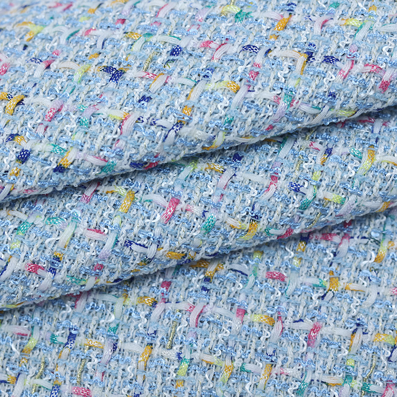 Kain Tweed Gaya Klasik 100*148 - Sewing Tweed Fabric ulasan dan harga