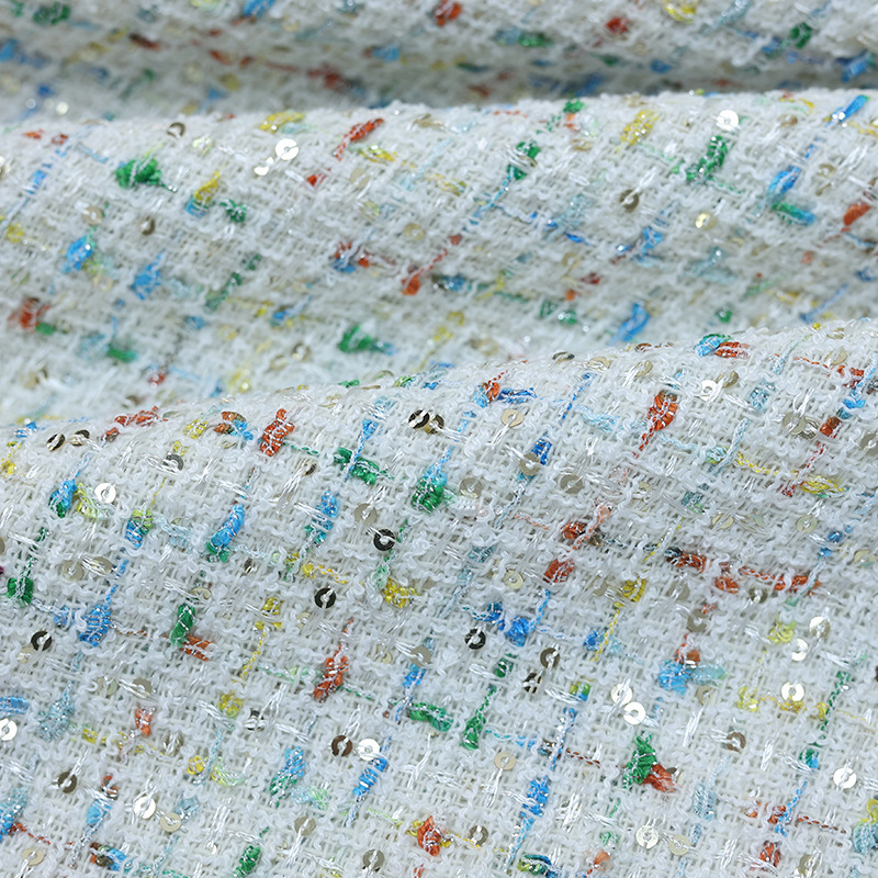 Kain Tweed Gaya Klasik 100*148 - Sewing Tweed Fabric ulasan dan harga