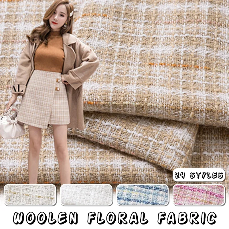 50cm kain sutra emas aroma kec - Sewing Tweed Fabric ulasan dan harga