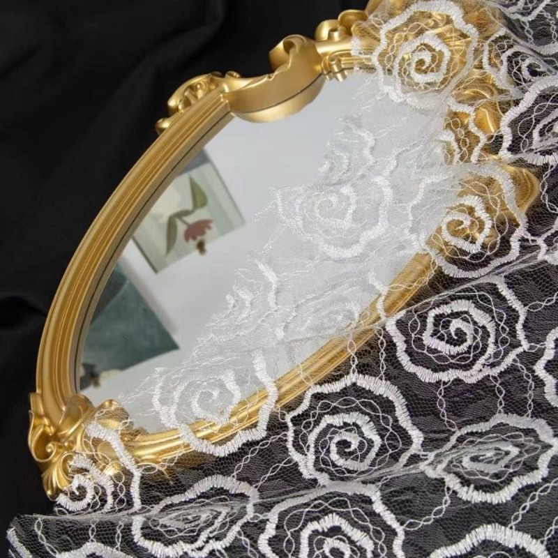 Kain Renda Tulle Bersulam deng - Sewing Fabric ulasan dan harga