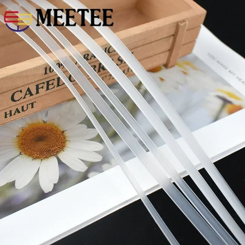 20M 4-12mm Pita Plastik Transp - Textile Sewing Support ulasan dan harga