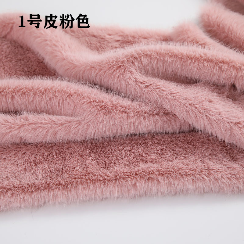 Kain Bulu Imitasi Faux Plush H - Sewing Fabric ulasan dan harga
