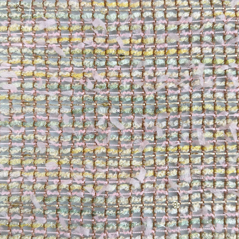 Kain Tweed Ringan Berongga den - Sewing Tweed Fabric ulasan dan harga