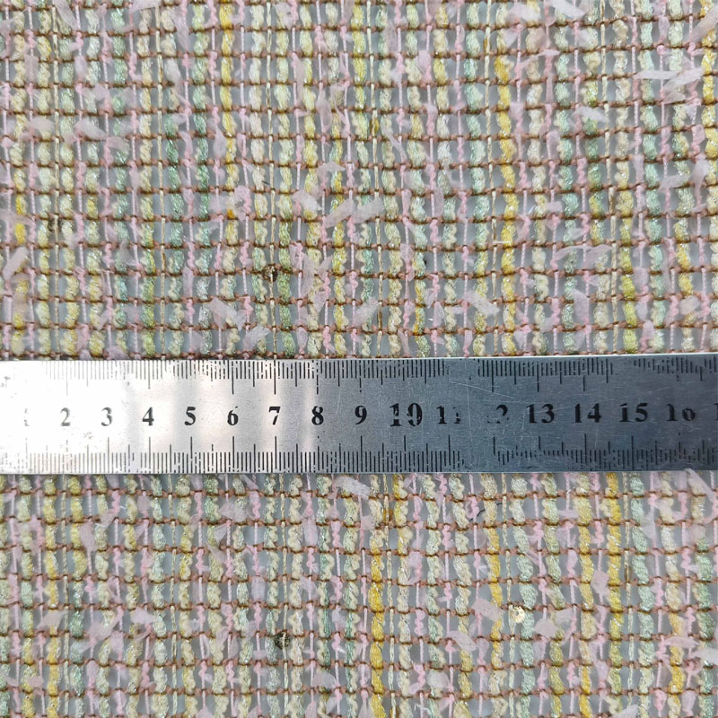 Kain Tweed Ringan Berongga den - Sewing Tweed Fabric ulasan dan harga