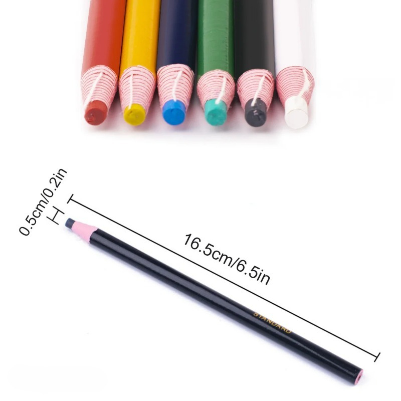 [5 Batang Pensil Jahit] Pensil - Tailor Chalk Marker ulasan dan harga