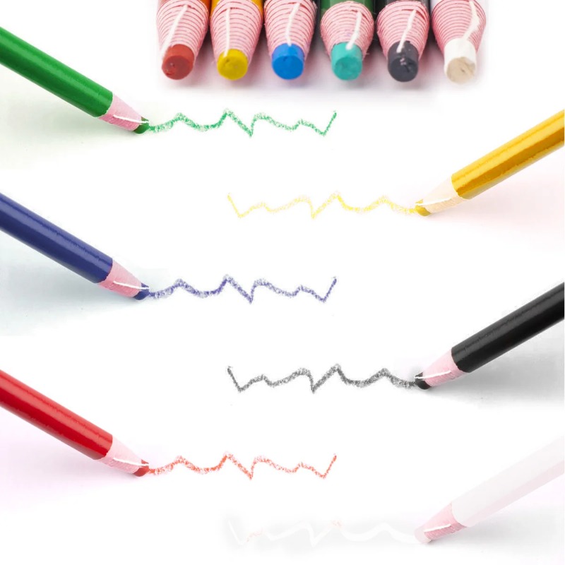 [5 Batang Pensil Jahit] Pensil - Tailor Chalk Marker ulasan dan harga