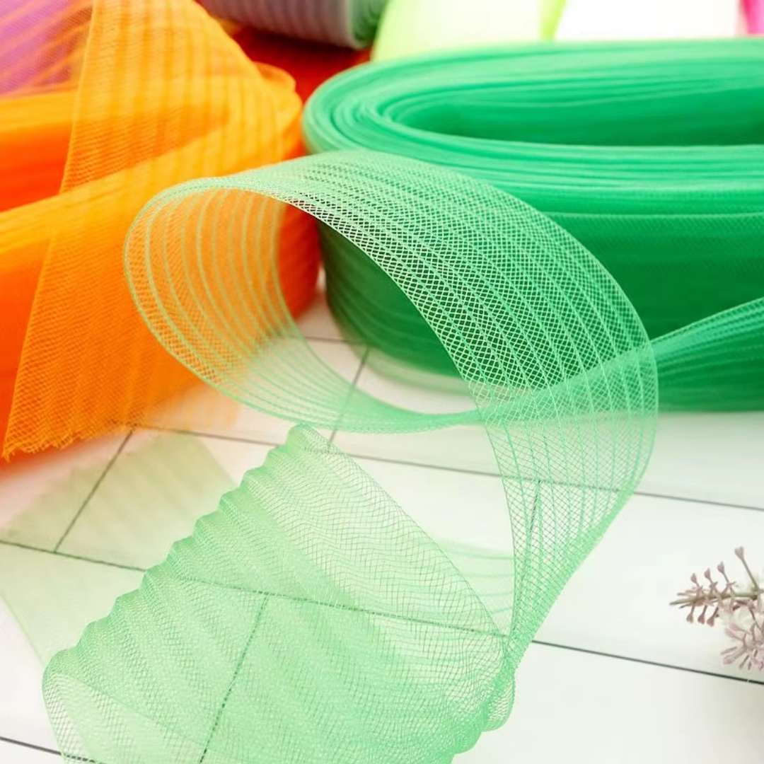 Pita Jaring Bulu Kuda Crinolin - Sewing Fabric ulasan dan harga