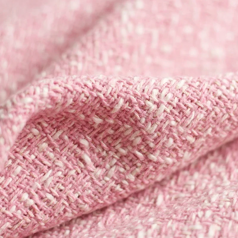 Redraspberry 145Cm Kain Tweed  - Sewing Tweed Fabric ulasan dan harga