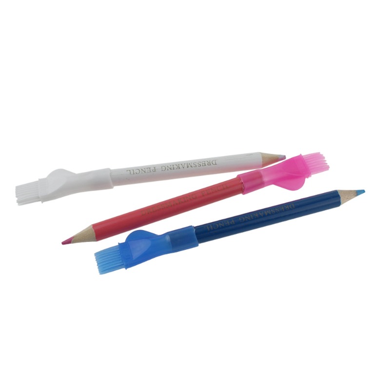 3/6 Buah Pensil Kain Larut Air - Tailor Chalk Marker ulasan dan harga