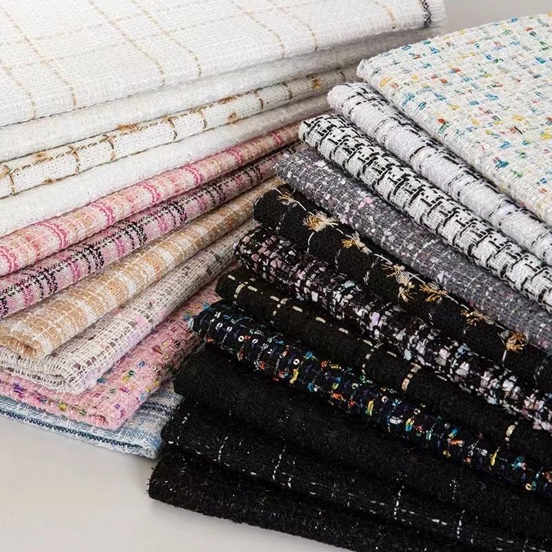 Kain Tweed Per Meter untuk Tas - Sewing Tweed Fabric ulasan dan harga