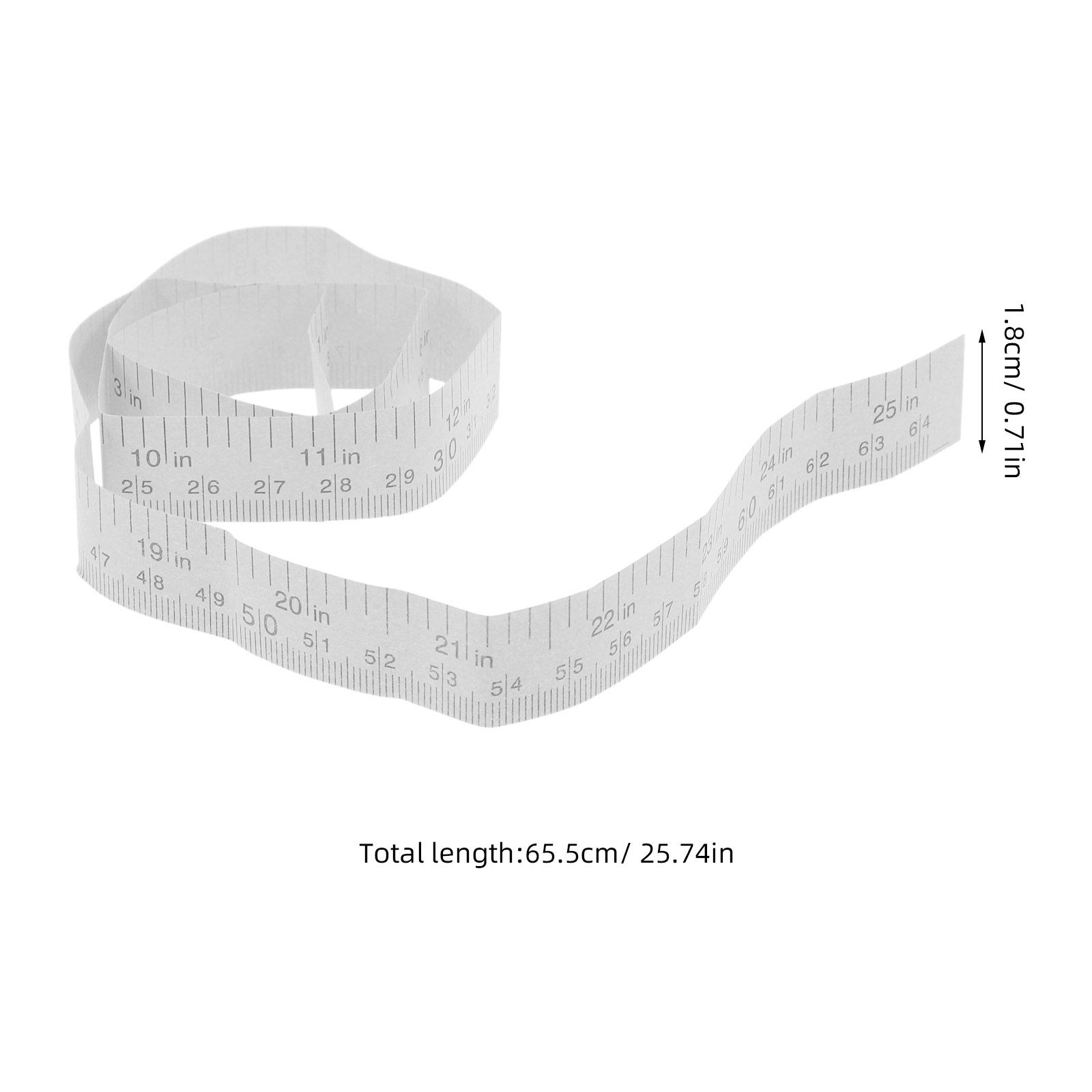 Pita Ukur Kertas 64Cm, Penggar - Sewing Garments ulasan dan harga