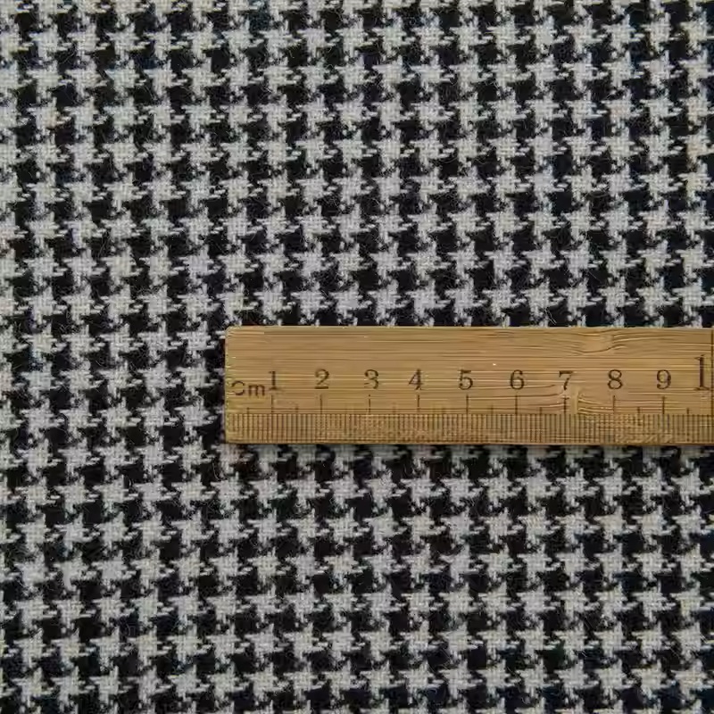 Kain Tweed Rajut Motif Houndst - Sewing Tweed Fabric ulasan dan harga