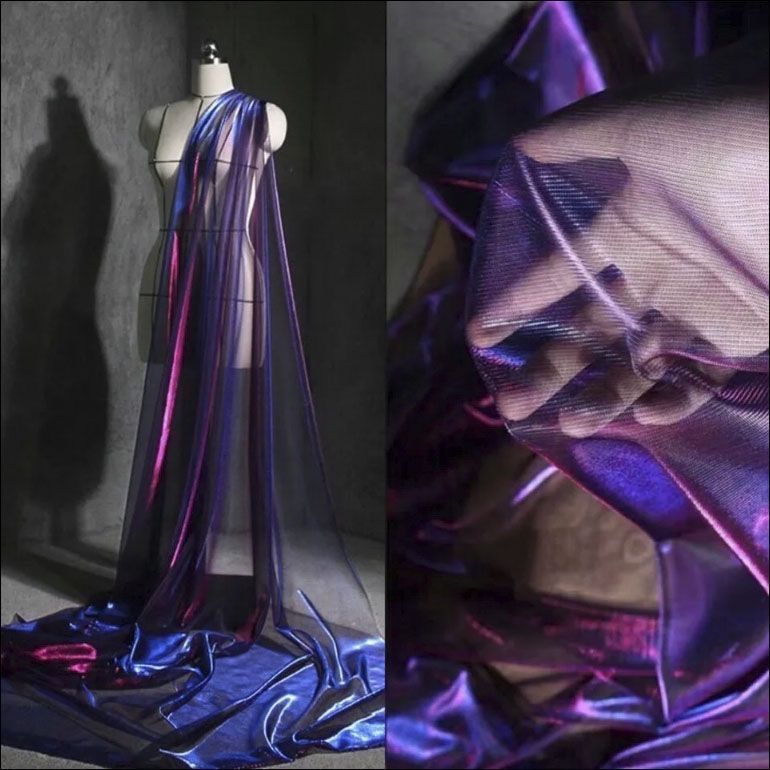 Kain Tulle Jaring Berkilau Met - Sewing Technical Fabrics ulasan dan harga